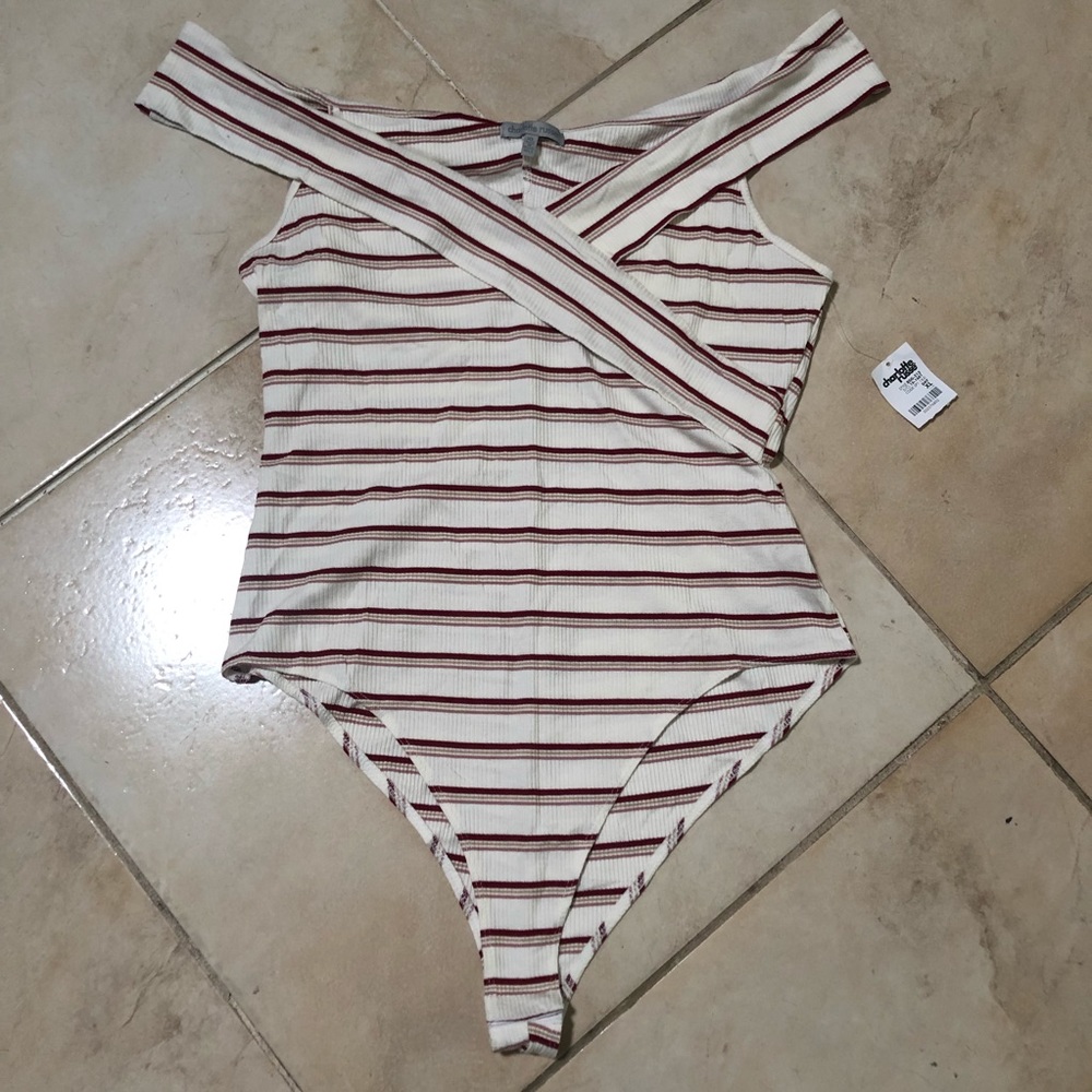 Off the shoulder bodysuit